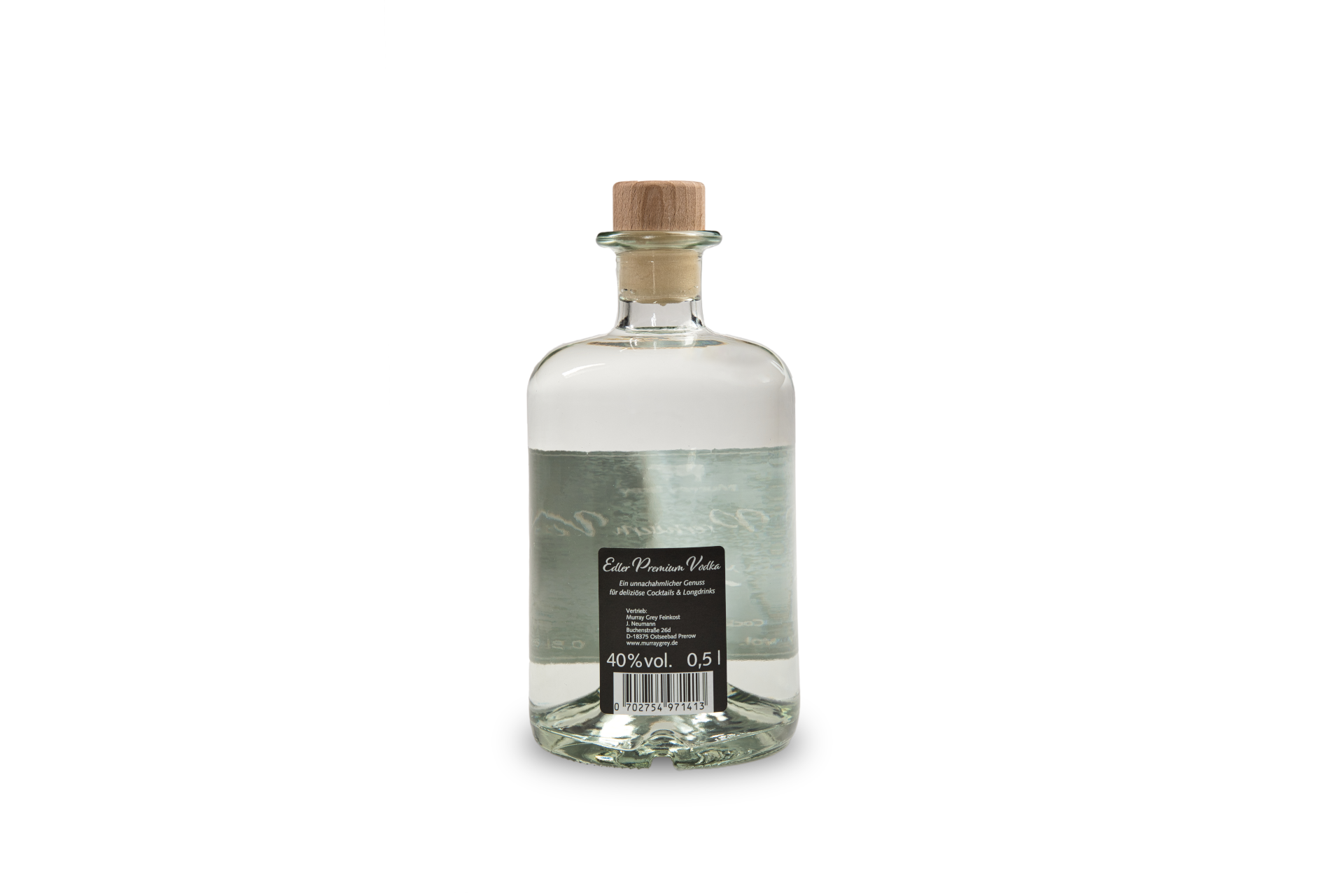 Edler Premium Vodka – mild & klar, verfeinert mit Murray River Salz
